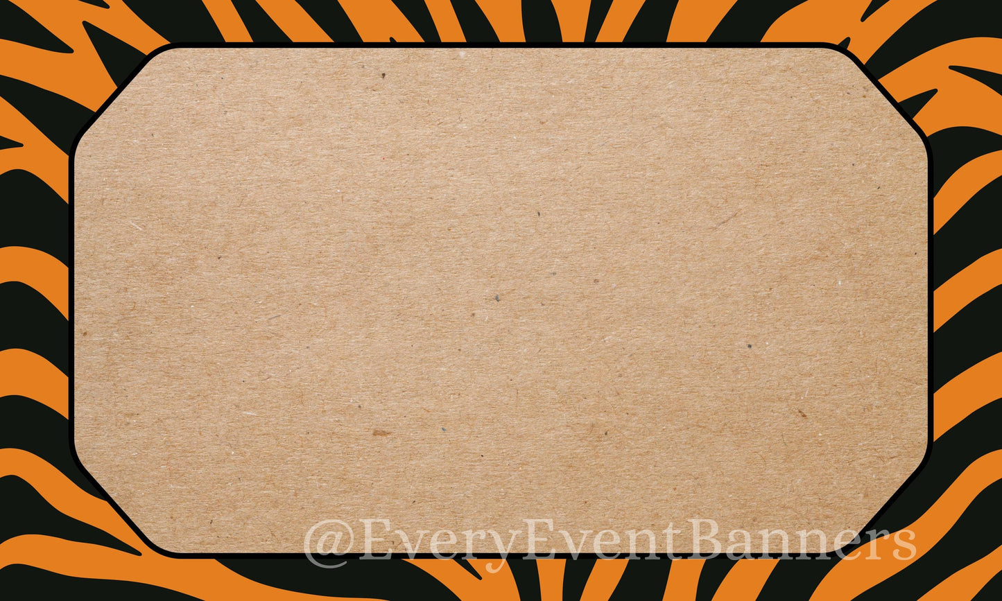 Stripes and Dots borders pack of 50! Painted banner designs, editable Canva template
