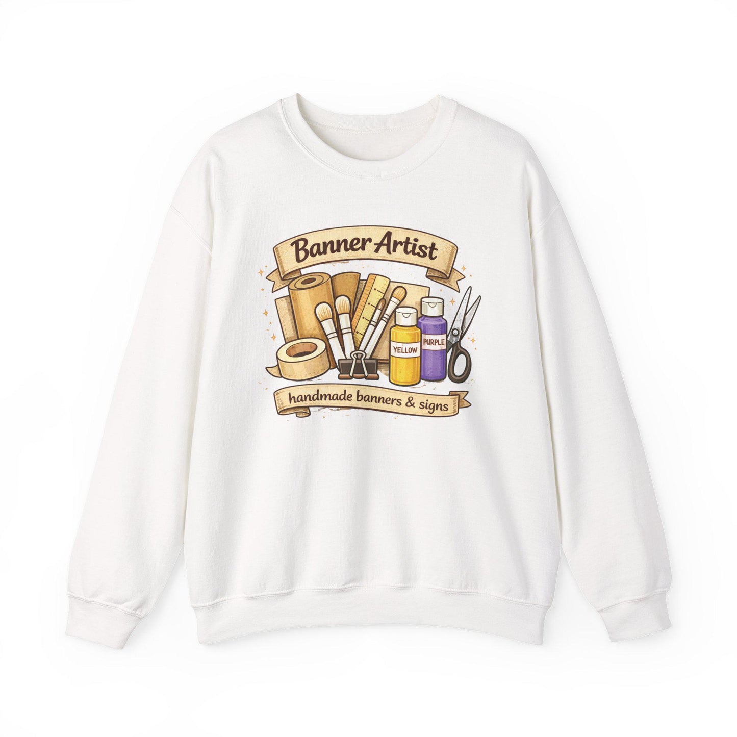Banner Artist sweatshirt | Handmade Banners & Signs crewneck