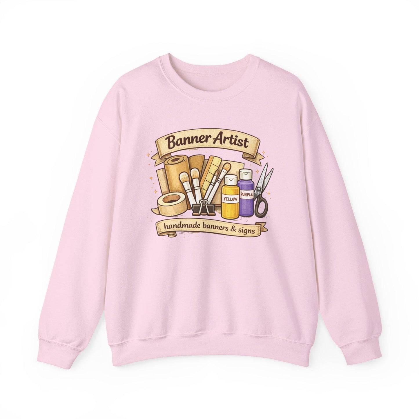 Banner Artist sweatshirt | Handmade Banners & Signs crewneck