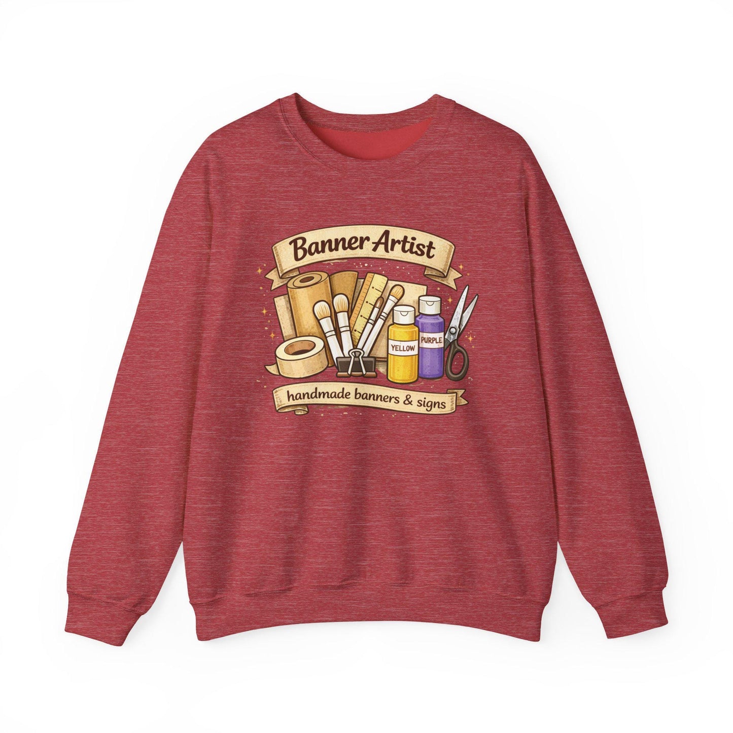 Banner Artist sweatshirt | Handmade Banners & Signs crewneck