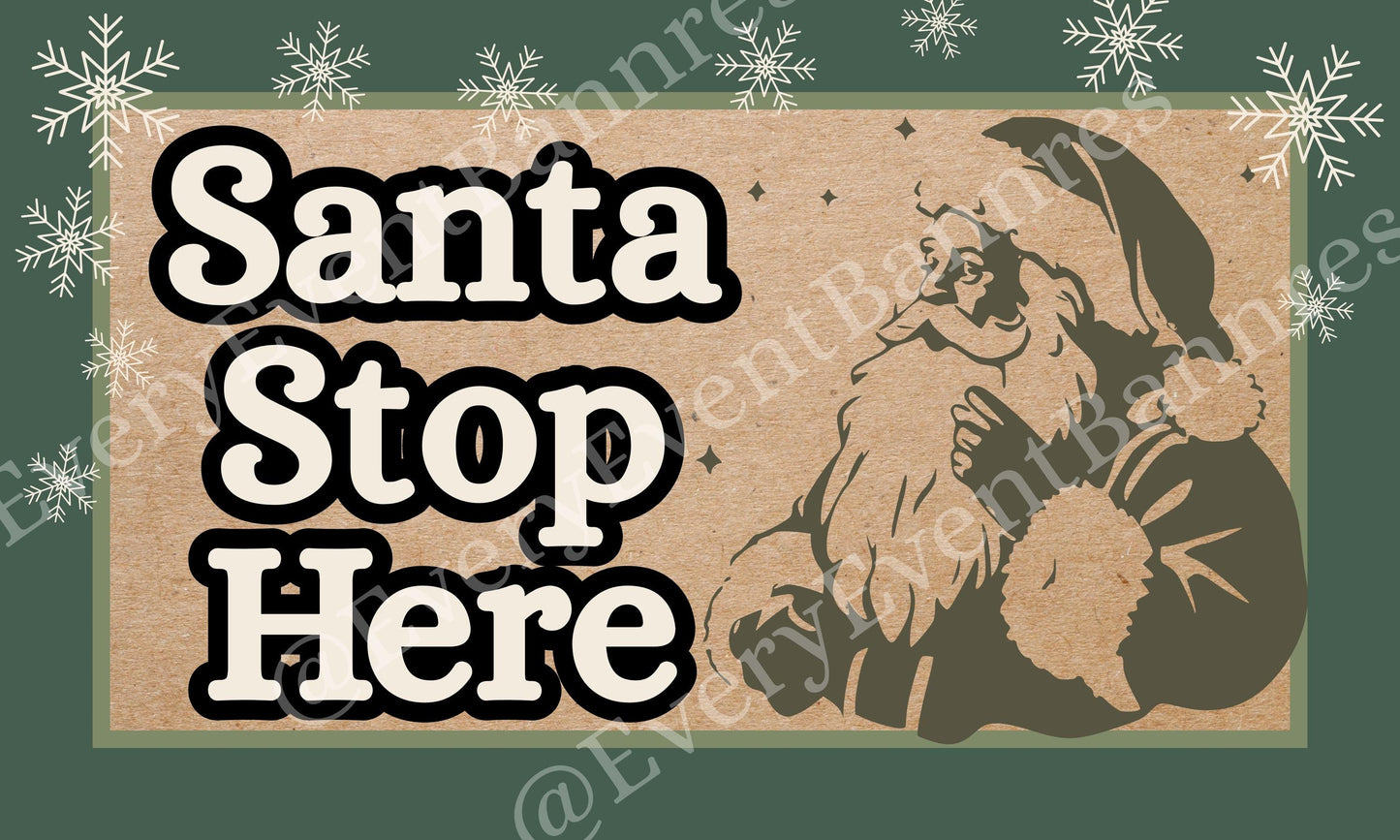 15 Full Christmas banner mockups, fully editable Canva templates
